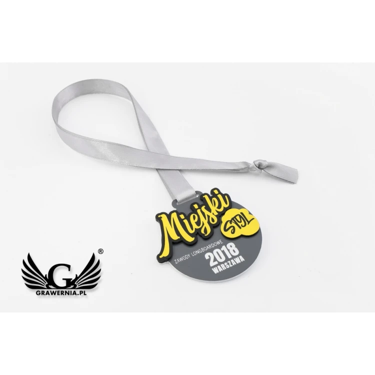 Premium Medaille - Punk - Abmessungen: 65x65mm - MGR074