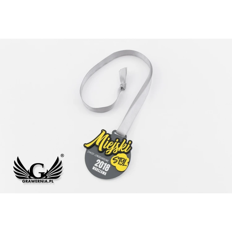 Premium Medaille - Punk - Abmessungen: 65x65mm - MGR074