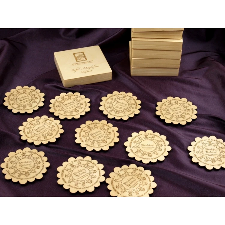 Medaille in einer Box mit Personalisierung und beliebigen Grafik- und Textgravuren - MGR008