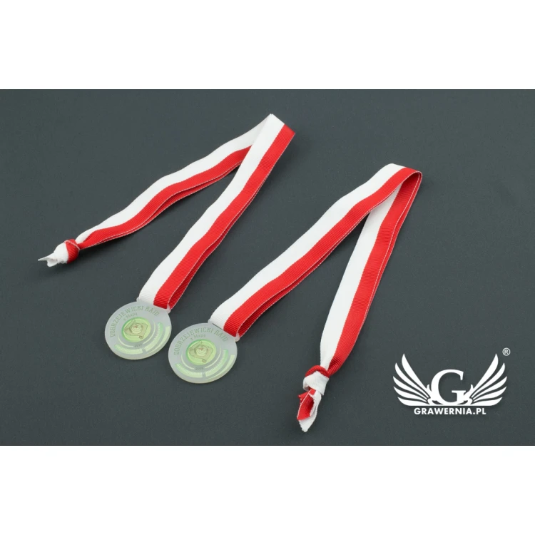 Frosted Acryl Medaille - UV-Druck - MAK001 - Durchmesser 40 bis 80mm