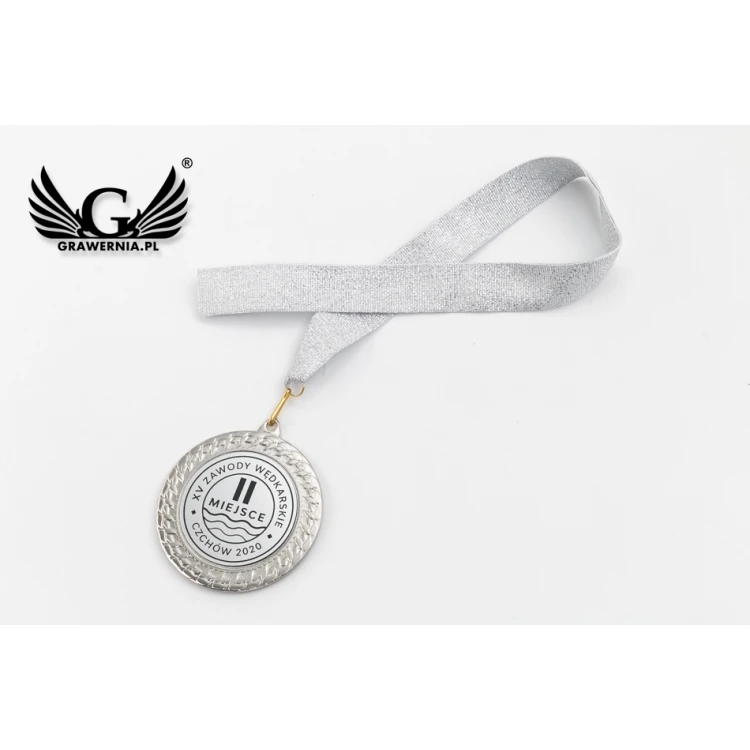 Metallmedaillen mit graviertem Emblem - Durchmesser 70mm - MMC2072