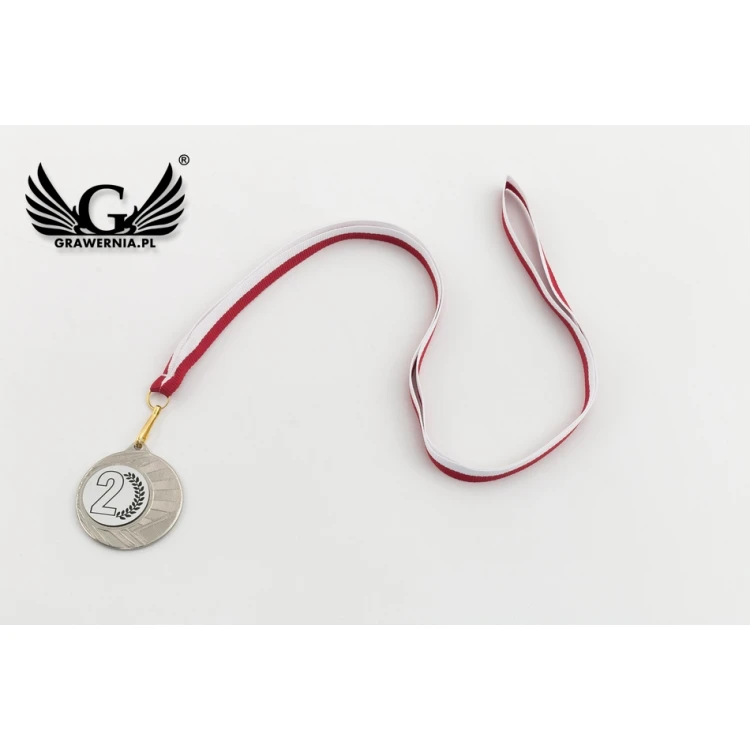 Metallmedaillen mit graviertem Emblem - Durchmesser 40mm - ME0040