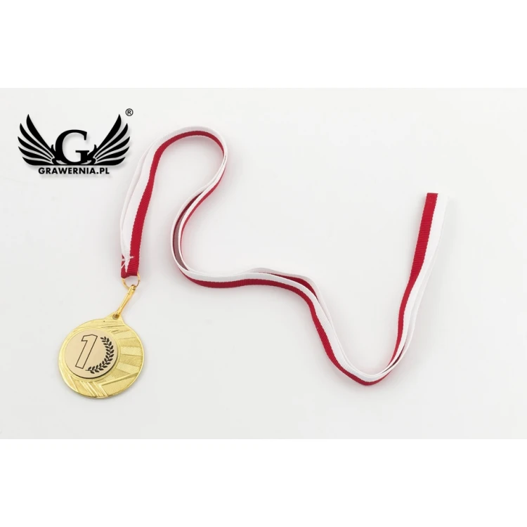 Metallmedaillen mit graviertem Emblem - Durchmesser 40mm - ME0040