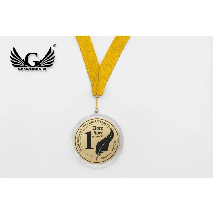 Elite Glasmedaillen - Gold, Silber, Bronze + Etui