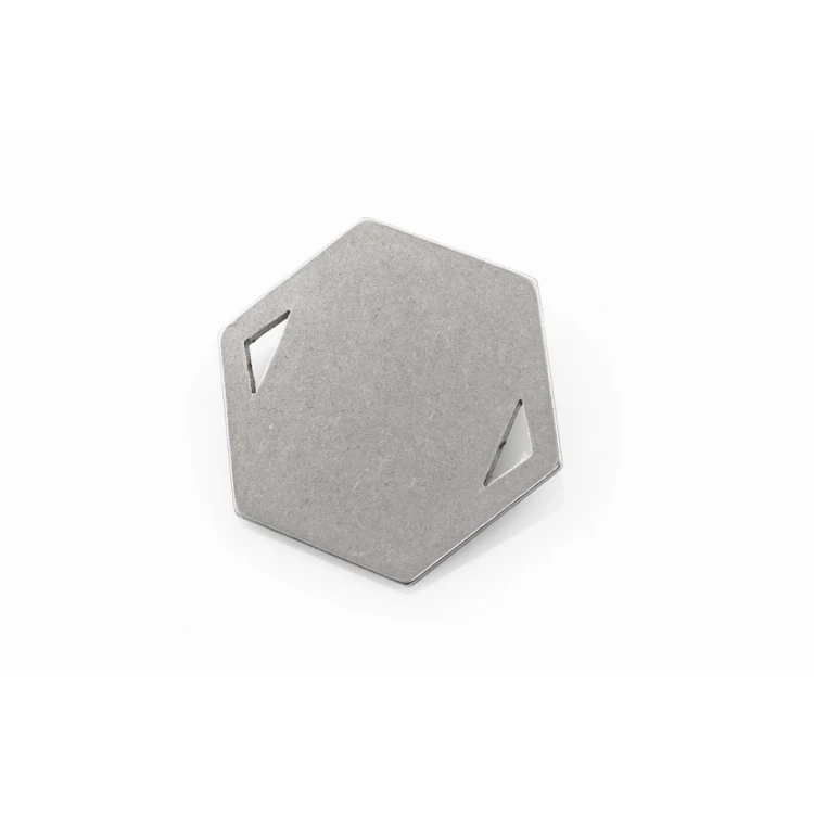 Stahletiketten für Kleidung - Abmessungen: 23x20mm - ME15
