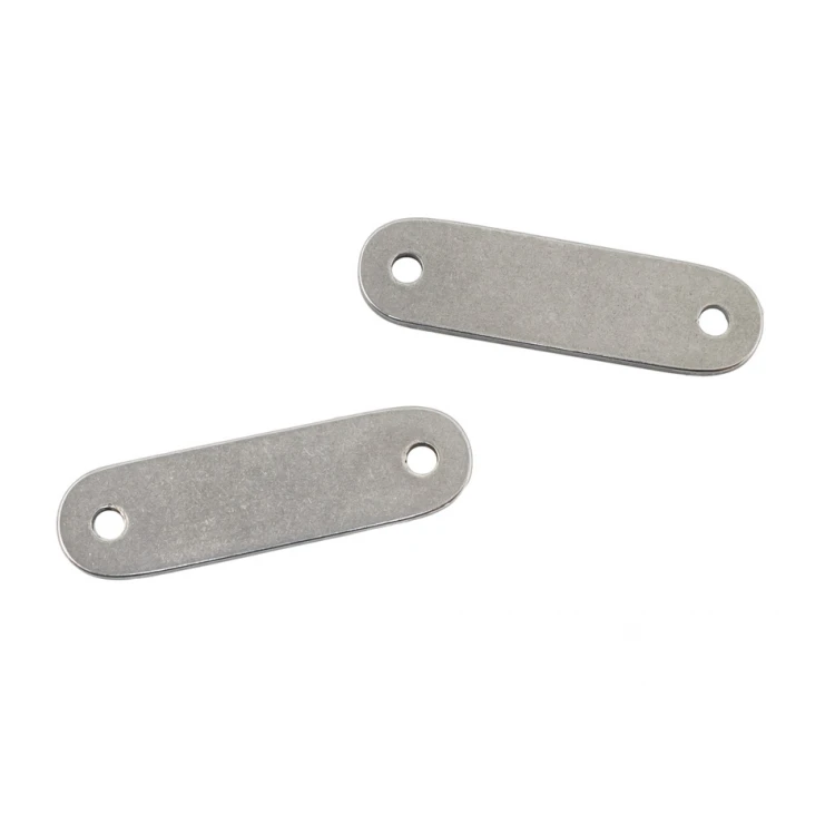 Stahletiketten für Kleidung - Abmessungen: 25x7mm - ME22