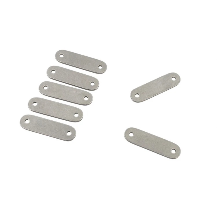Stahletiketten für Kleidung - Abmessungen: 25x7mm - ME22