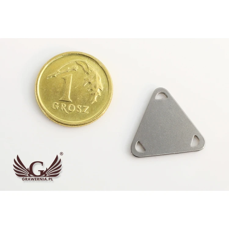 Stahlkleidungsetiketten - Abmessungen: 13,5x13,5mm - ME12