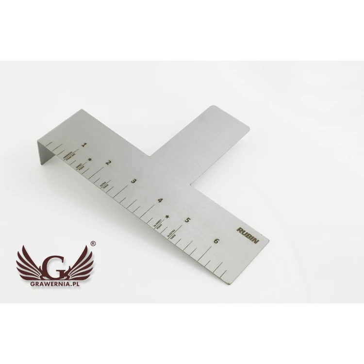Lasergraviertes Stahlmaßband - Abm. 177x121x30mm - TAB053