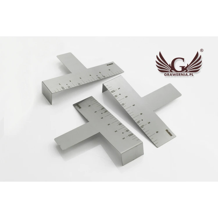 Lasergraviertes Stahlmaßband - Abm. 177x121x30mm - TAB053
