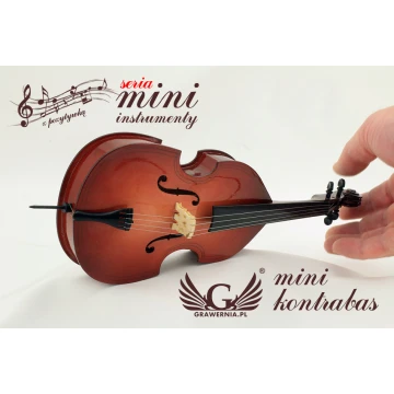 Mini-Kontrabass mit Koffer - Modell MBS1