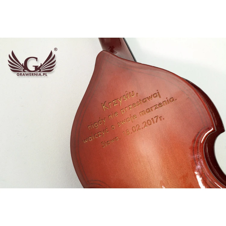 Mini-Kontrabass mit Koffer - Modell MBS1