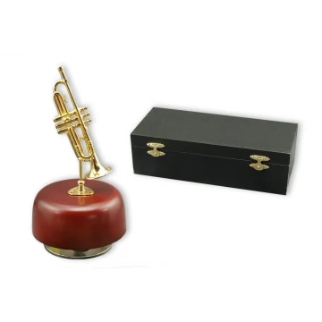 Mini Trompete mit Spieluhr - Modell MTR2