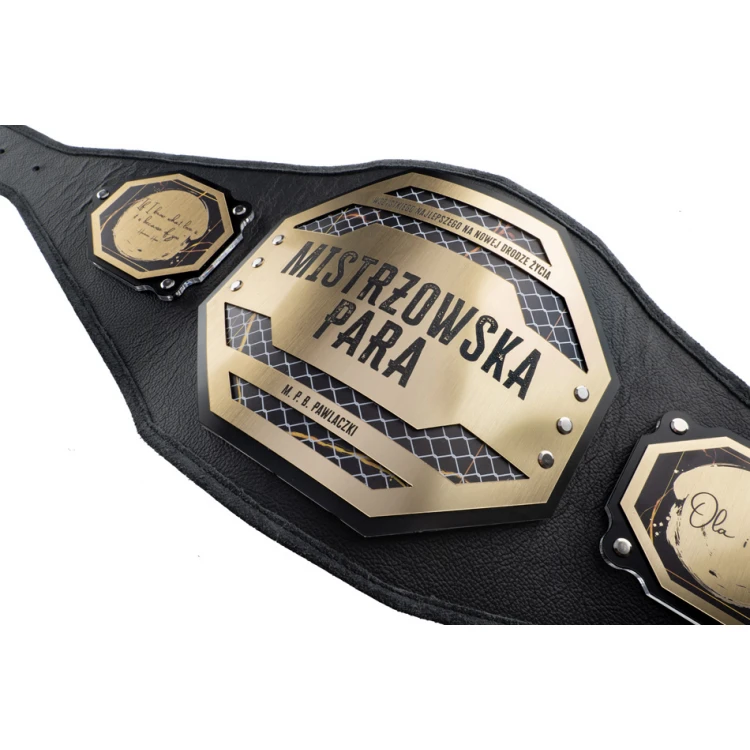 Meisterpaar - Champion Gürtel für das Brautpaar - P051