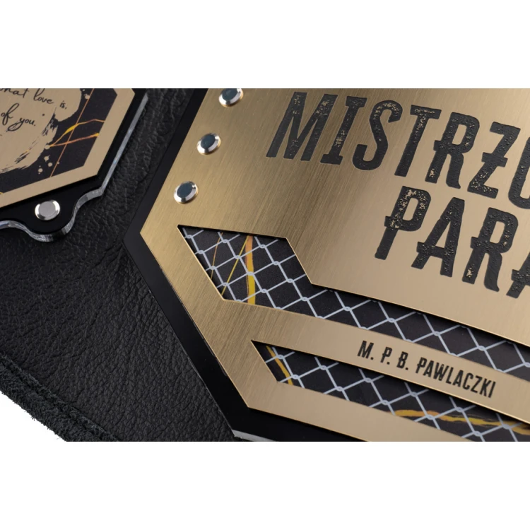 Meisterpaar - Champion Gürtel für das Brautpaar - P051