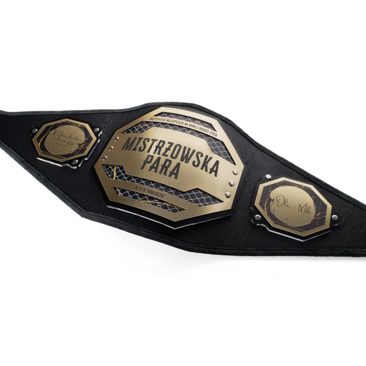 Meisterpaar - Champion Gürtel für das Brautpaar - P051