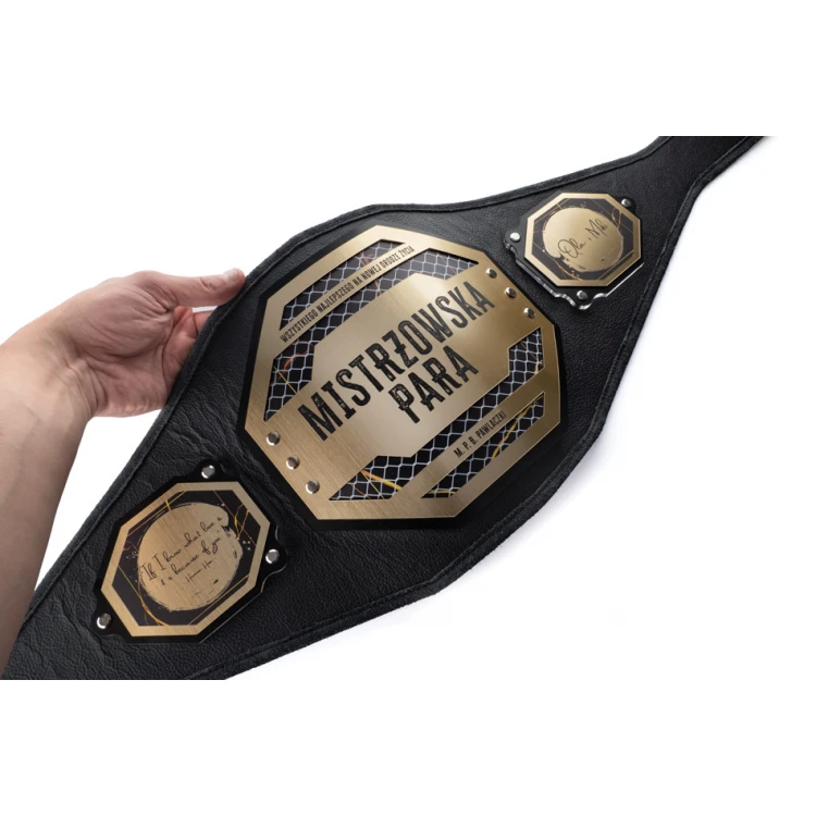 Meisterpaar - Champion Gürtel für das Brautpaar - P051
