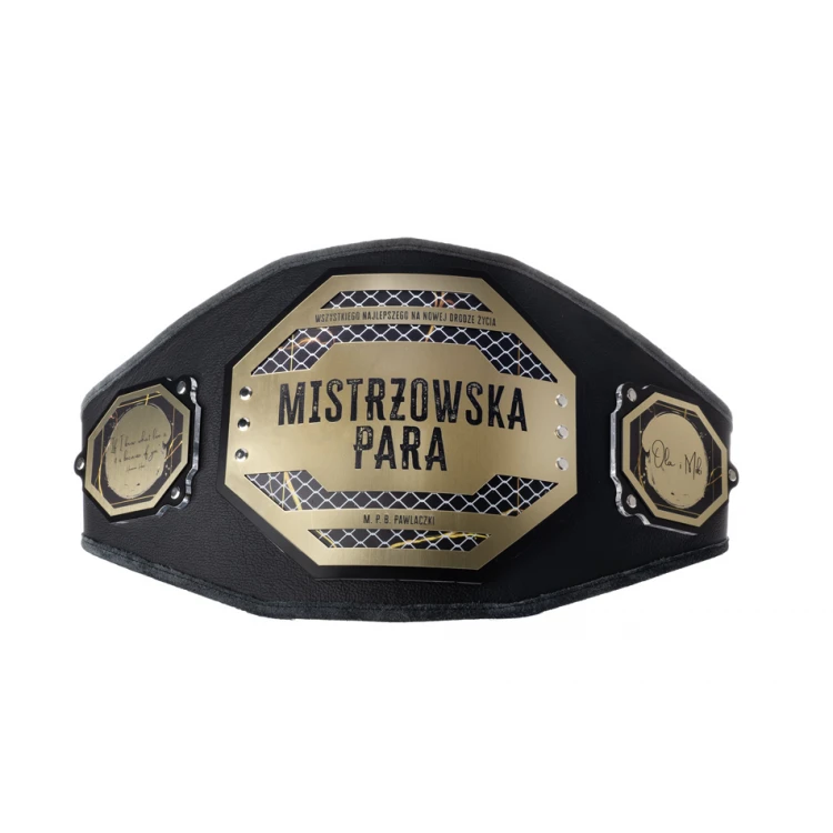 Meisterpaar - Champion Gürtel für das Brautpaar - P051