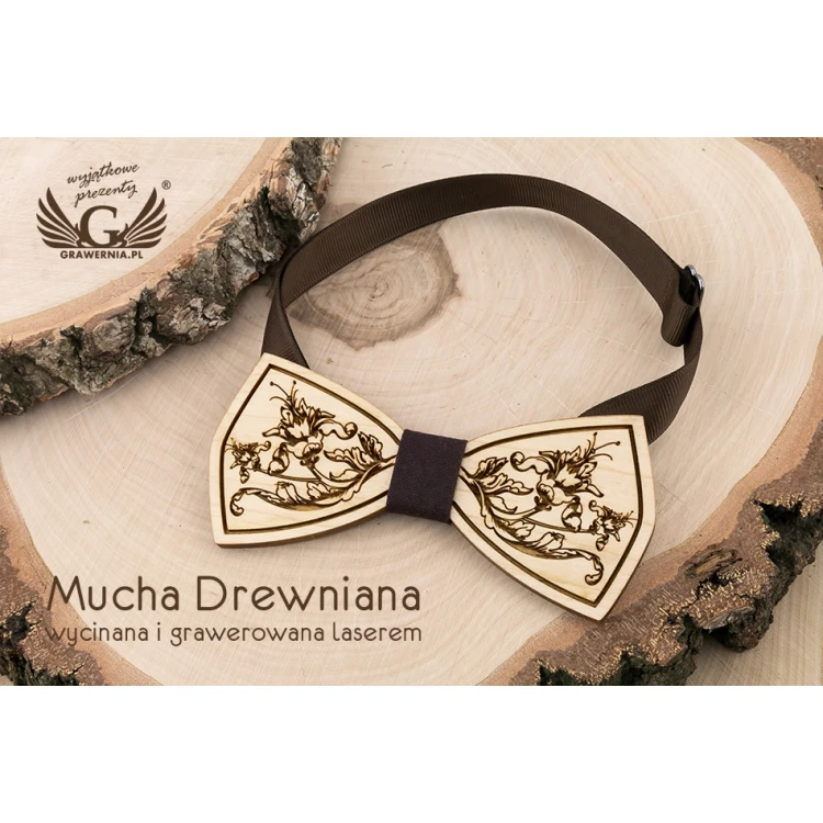 Holzfliege - Flower - Ahornholz - MDR057