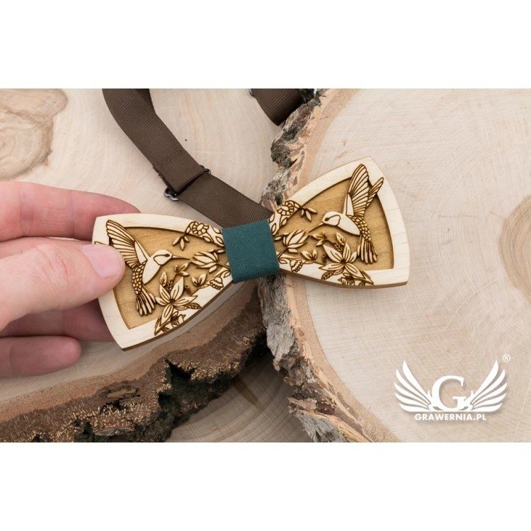 Holzfliege - Kolibris - Ahornholz - MDR058