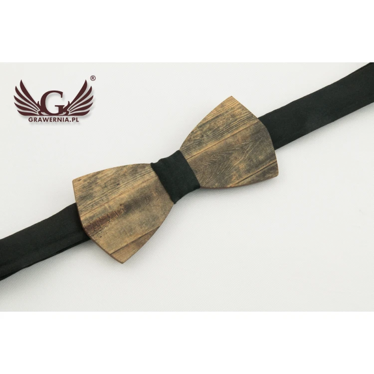 Holzfliege - farbiger UV-Druck - MDR019 (klein)