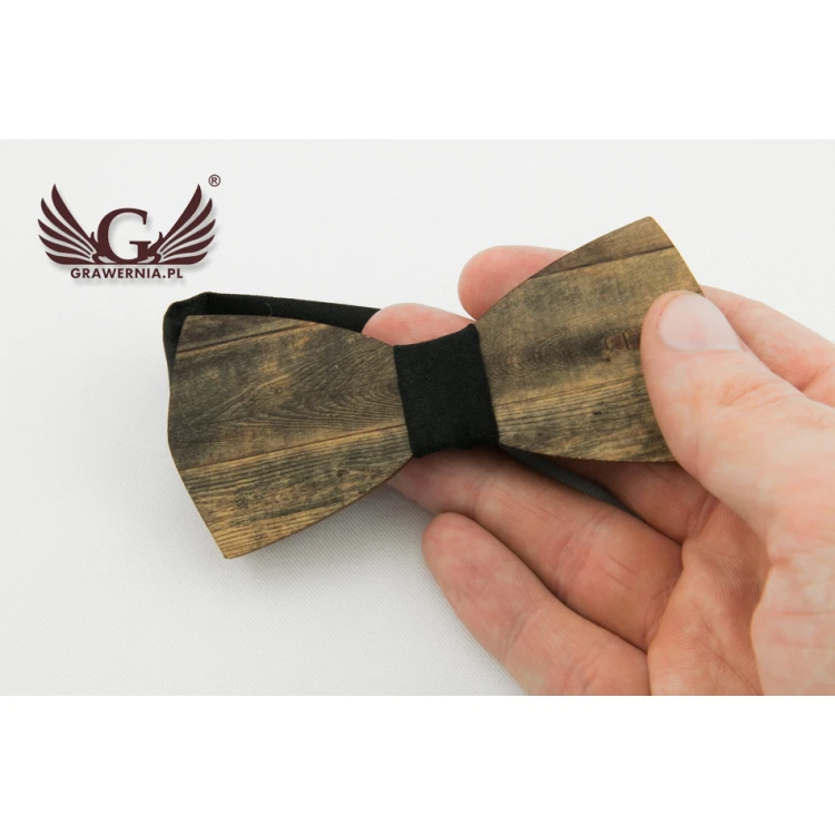 Holzfliege - farbiger UV-Druck - MDR019 (klein)