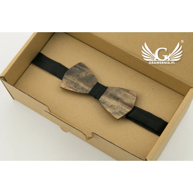 Holzfliege - farbiger UV-Druck - MDR019 (klein)