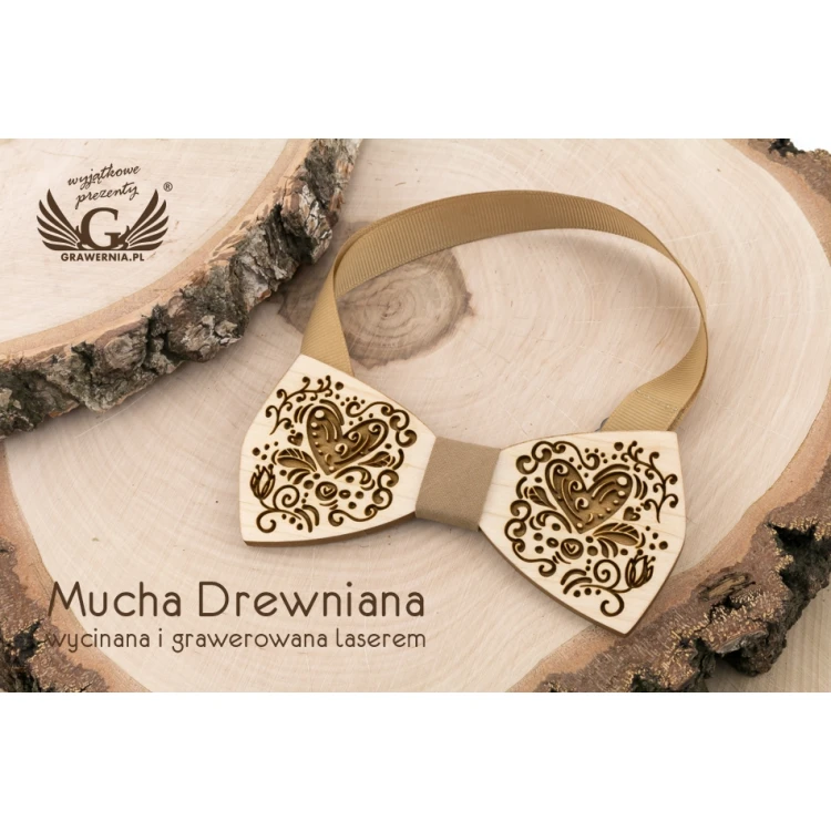Holzfliege - Love - Ahornholz - MDR059