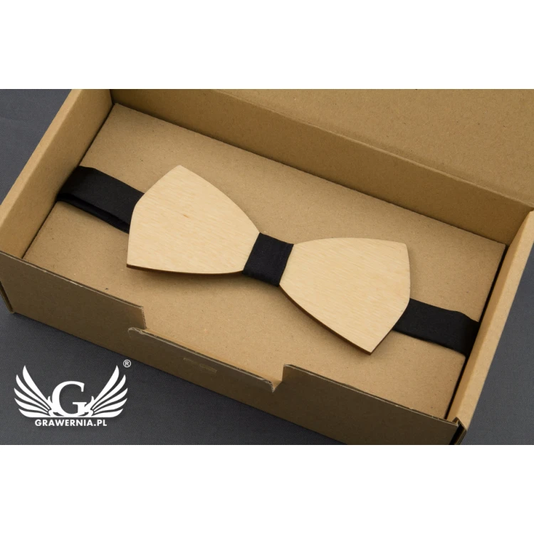 Holzfliege Simple - Lasergeschnitten - MDR027