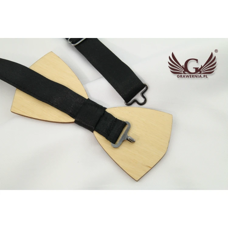 Holzfliege mit beliebiger Grafik - farbiger UV-Druck - MDR014