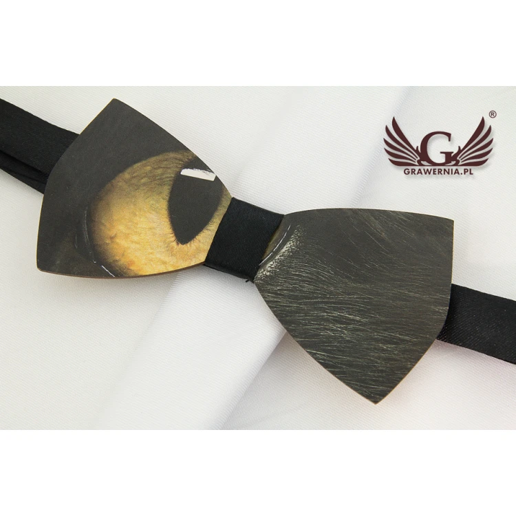 Holzfliege mit beliebiger Grafik - farbiger UV-Druck - MDR017