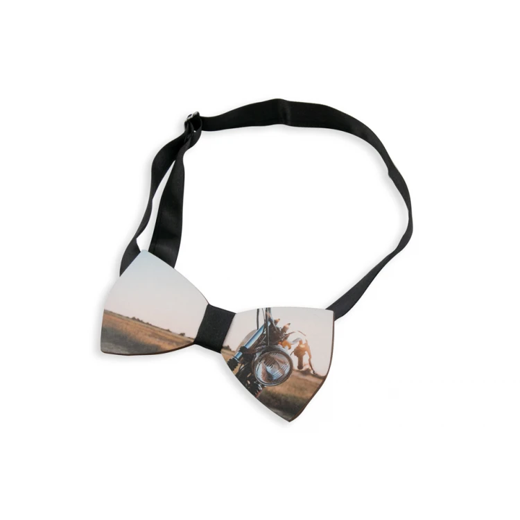 Holzfliege mit beliebiger Grafik - farbiger UV-Druck - MDR018