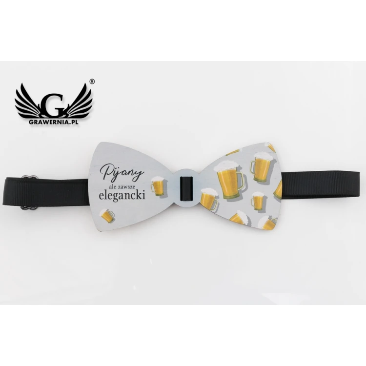 Holzfliege mit lustiger Grafik - Geschenk zum 18. Geburtstag - MDR044