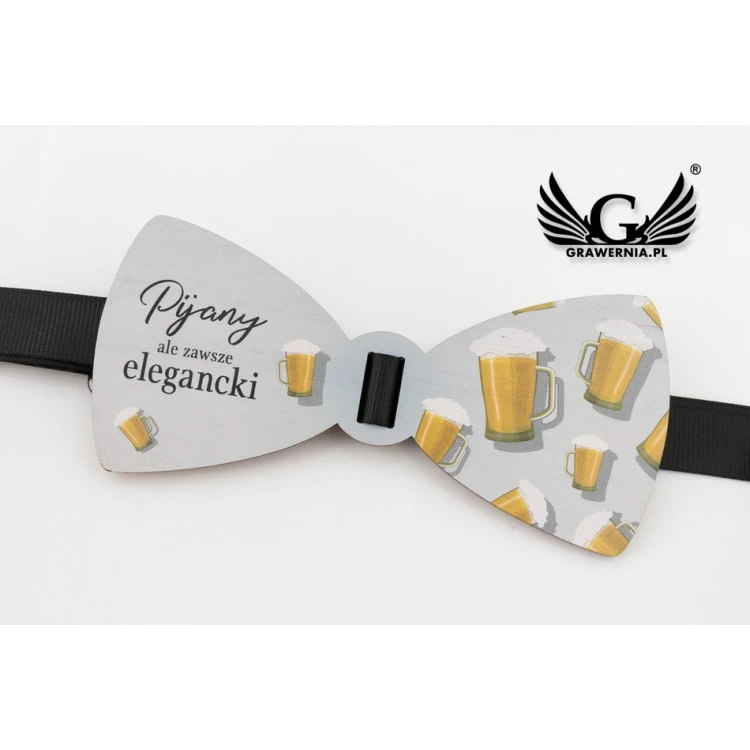 Holzfliege mit lustiger Grafik - Geschenk zum 18. Geburtstag - MDR044
