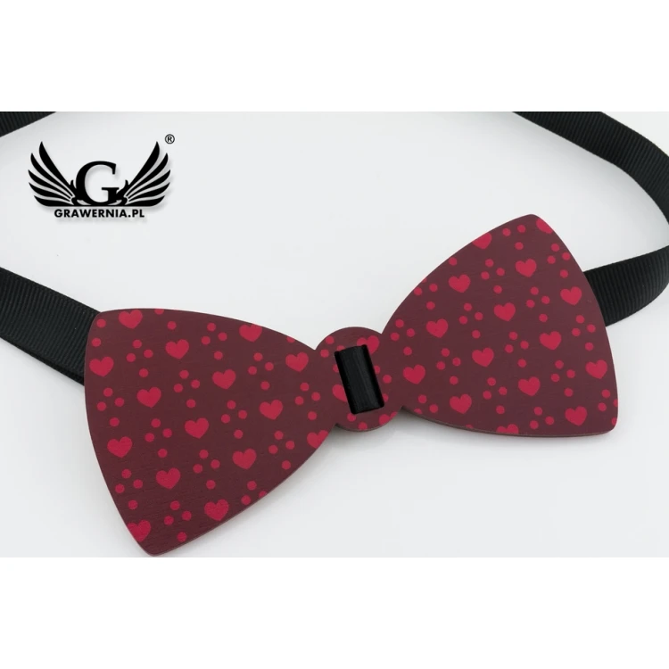 Valentinstagsfliege mit UV-Druck - Valentinstag MDR045
