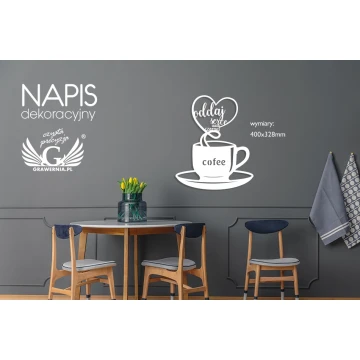 Dekorativer Schriftzug - Gib dein Herz an die kleine Schwarze - Lasergeschnitten - NAP003
