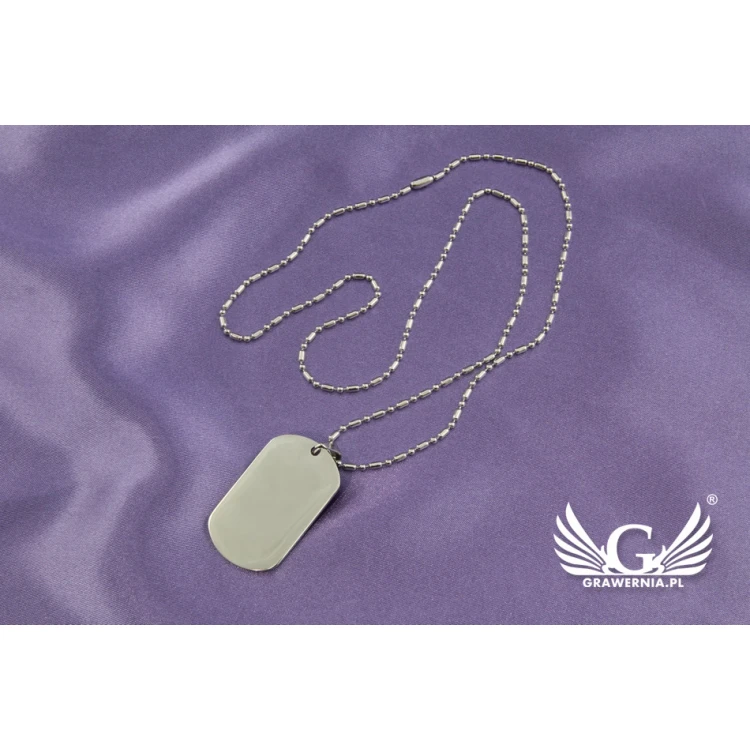KLEINER DOG-TAG - Metall mit beliebiger Gravur