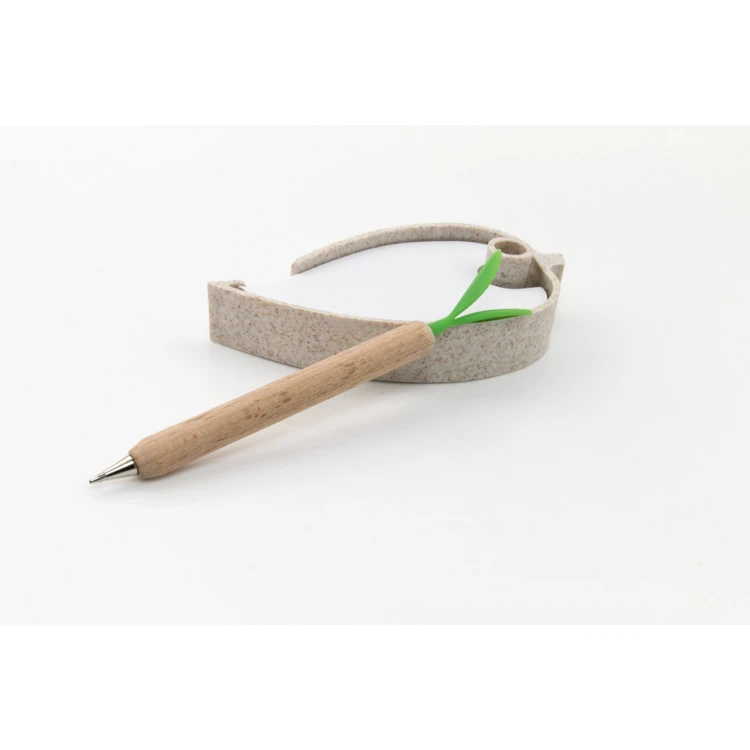 Notizbuch für den Schreibtisch mit Holzstift und Ihrer Gravur - NOT013