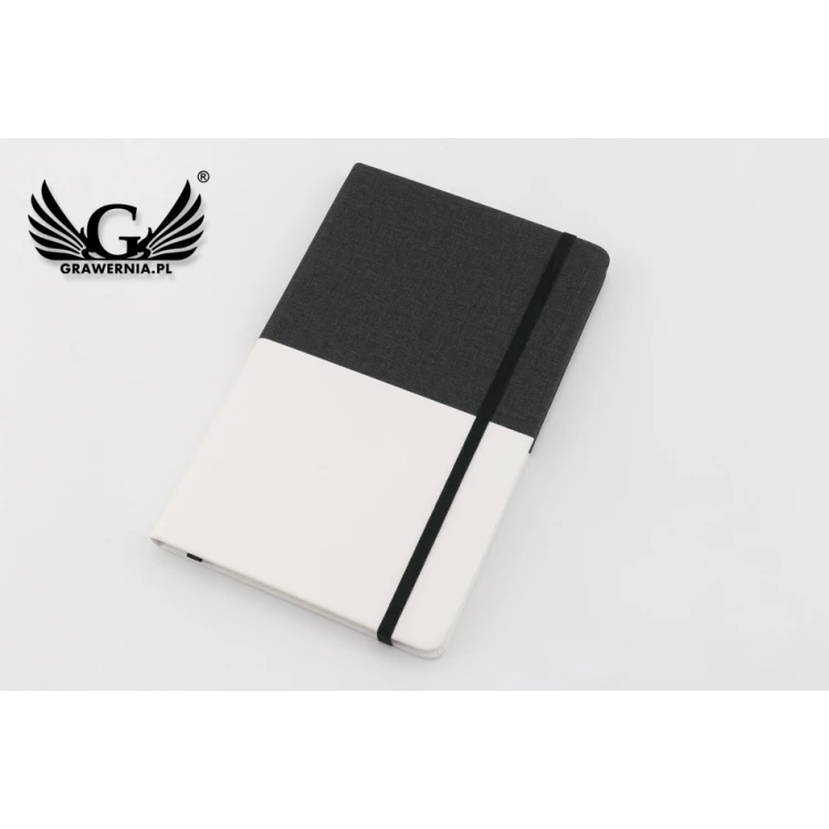 Notizbuch Twin A5, 80 Seiten mit Ihrem Druck - NOT009