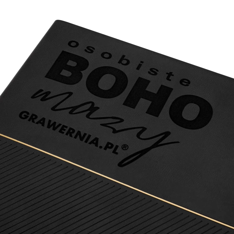 Set Metallkugelschreiber in ökologischem Etui + Notizbuch LAREN - individuelle Gravur - DP027