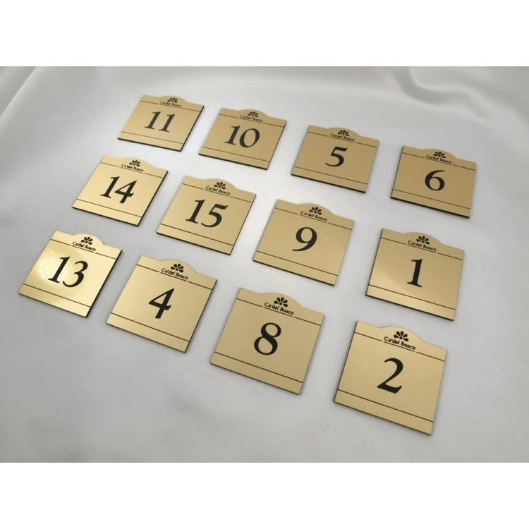 Türnummerierung - ND004 - Abm. 70x70mm
