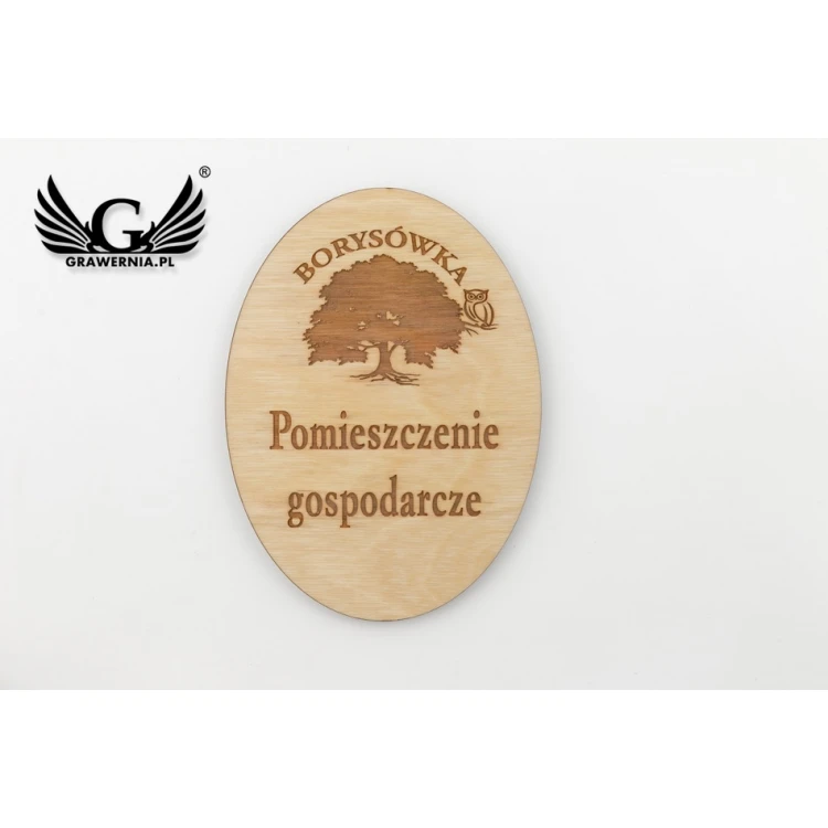 Holzschilder für Türen - ND009 - Abm. 130x95mm