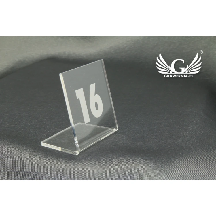 Nummerierung für Tische - Modell NS007 ACRYL