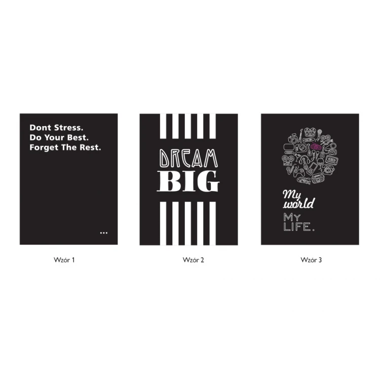 Bild mit beliebigem Spruch - UV-Digitaldruck - 300x400mm - OBR007
