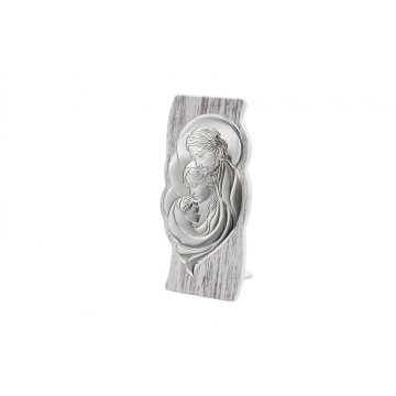 Bild Silberne Heilige Familie Größe 8,5x18,5cm - 6585/3S