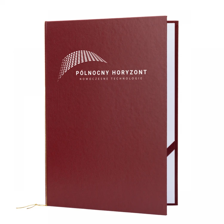 Hülle für Diplom Standard - rot - beliebiger UV-Druck - ET051