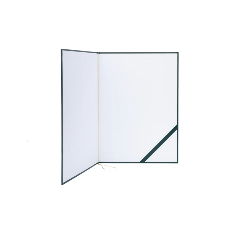 Standard-Diplomhülle - grün - beliebiger UV-Druck - ET052