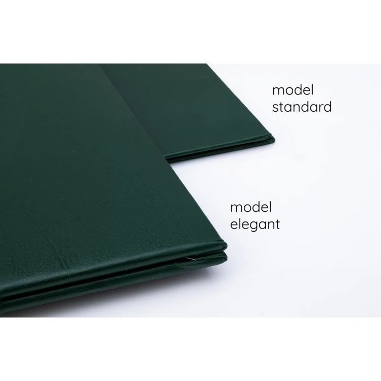Standard-Diplomhülle - grün - beliebiger UV-Druck - ET052