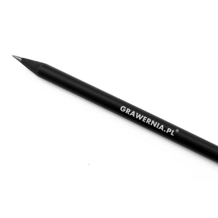 Holzbleistifte mit Gravur oder UV-Druck - Schwarz - OW003