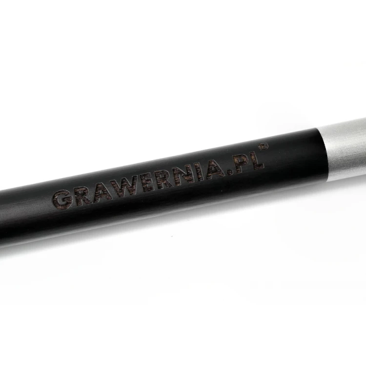Holzbleistifte mit Gravur oder UV-Druck - Schwarz - OW003